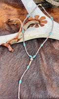 Copper Lariat Rope Necklaces